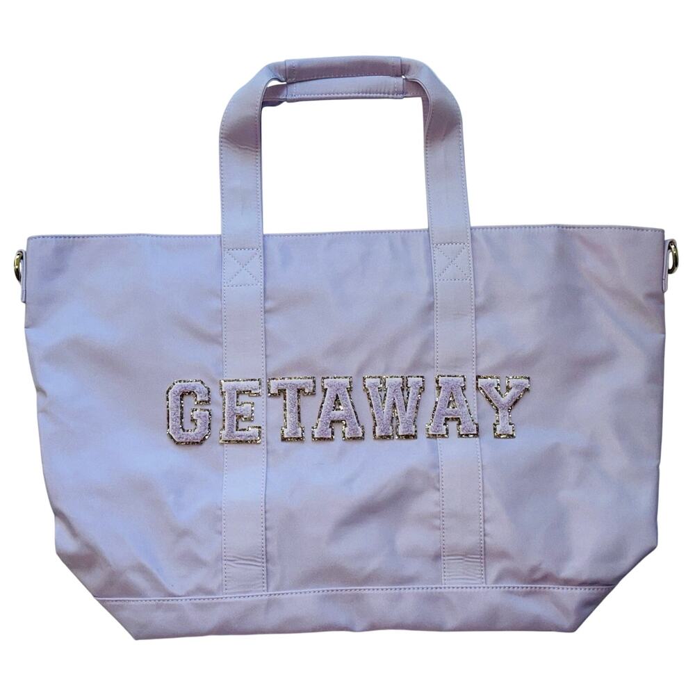 Stoney Clover Lane Getaway Tote Bag ~ Lilac